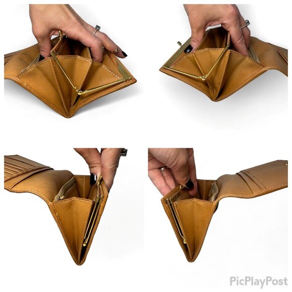 CELINE Canvas Brown Macadam Long Wallet - Picture 12 of 16